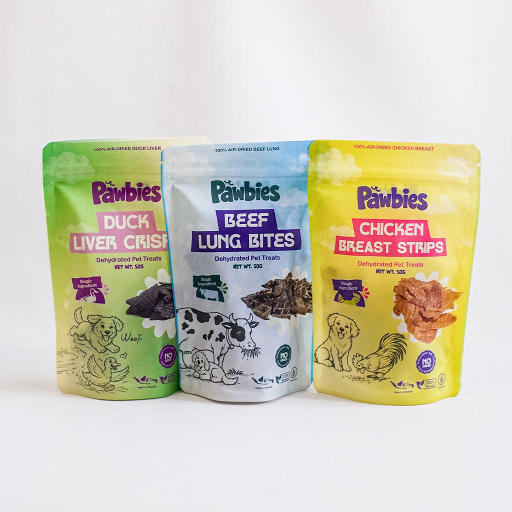 Pawbies Air Dried Duck Liver Crisps 50gr